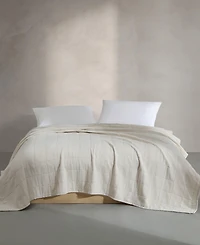Calvin Klein Cotton Gauze Solid 3-Pc. Quilt Set