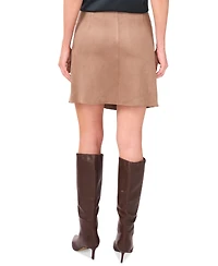 Vince Camuto Women's Faux-Suede Mini Skirt