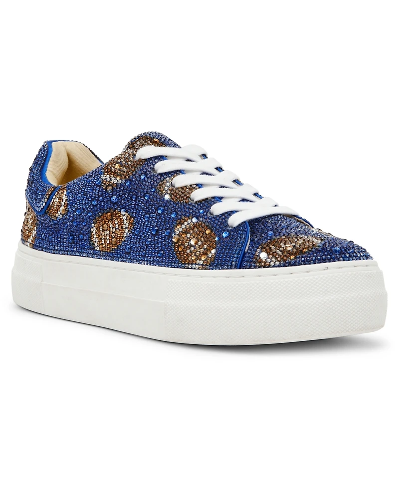 Betsey Johnson Women's Sidny Platform Lace-Up Sneakers