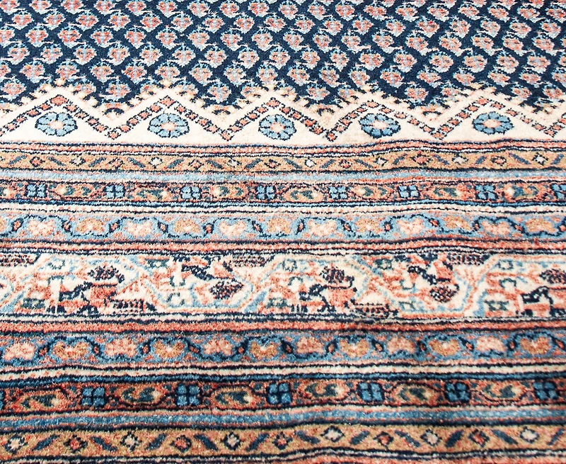 Bashian One of a Kind Mir Sarouk 622200 9'1''x12' Area Rug