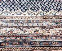 Bashian One of a Kind Mir Sarouk 622200 9'1''x12' Area Rug