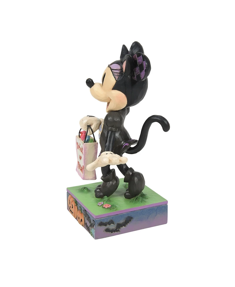 Jim Shore Disney Traditions Minnie Black Cat Costume