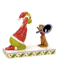 Jim Shore Max Holding Mirror Figurine
