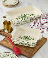 Lenox Holiday Rectangular Large Baking Dish