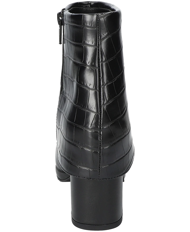 Easy Street Women's Sutton Square Toe Ankle Boots
