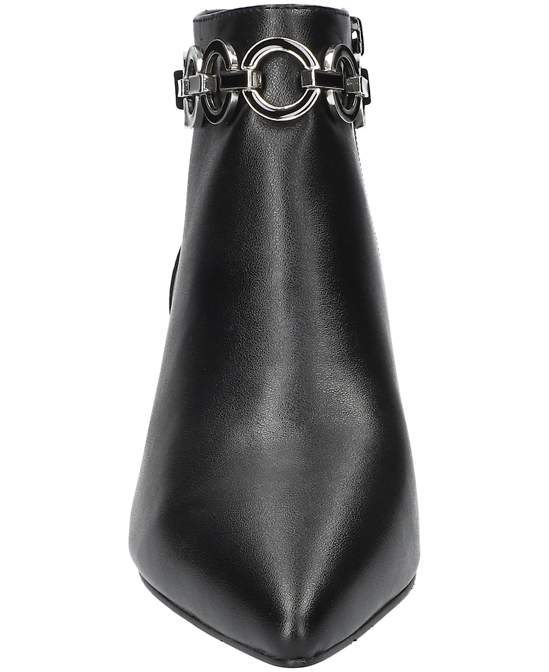 Easy Street Women's Jinx Ankle Zipper Dress Booties