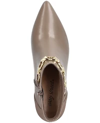 Easy Street Women's Jinx Ankle Zipper Dress Booties