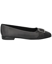 Easy Street Women's Keely Square Toe Ballet Flats