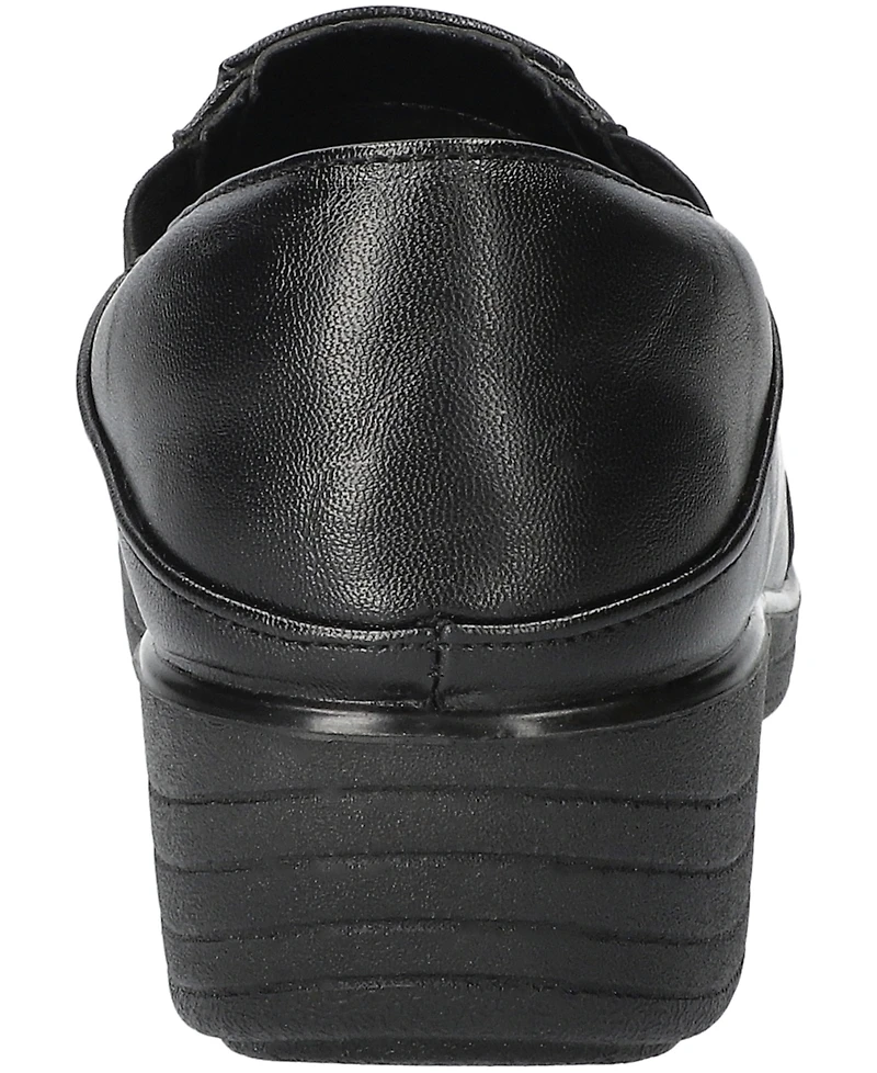 Easy Street Women's Domino Slip Resistant Clogs