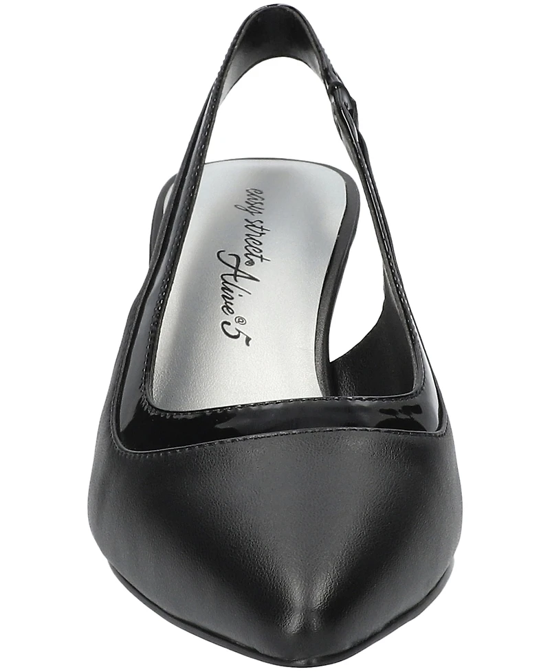 Easy Street Women's Dessa Slingback Pumps