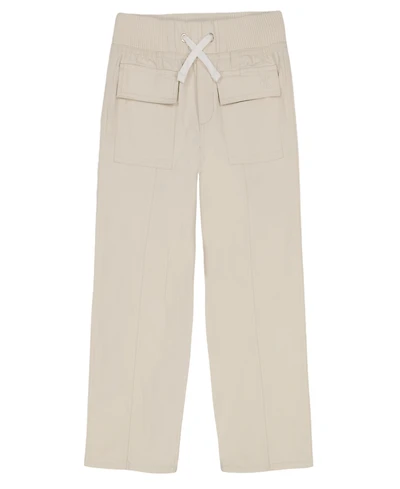 Calvin Klein Big Girls Twill Wide Leg Pants