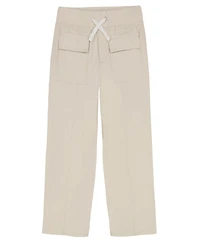 Calvin Klein Big Girls Twill Wide Leg Pants