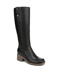 Dr. Scholl's Women's Joplin Square Toe Block Heel Riding Tall Boots