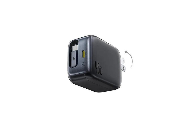 Baseus Enercore with Single Retractable Usb-c Cable Charger 45W
