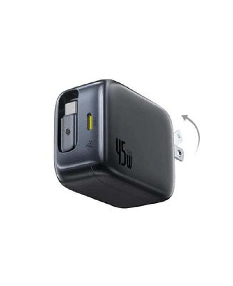 Baseus Enercore with Single Retractable Usb-c Cable Charger 45W