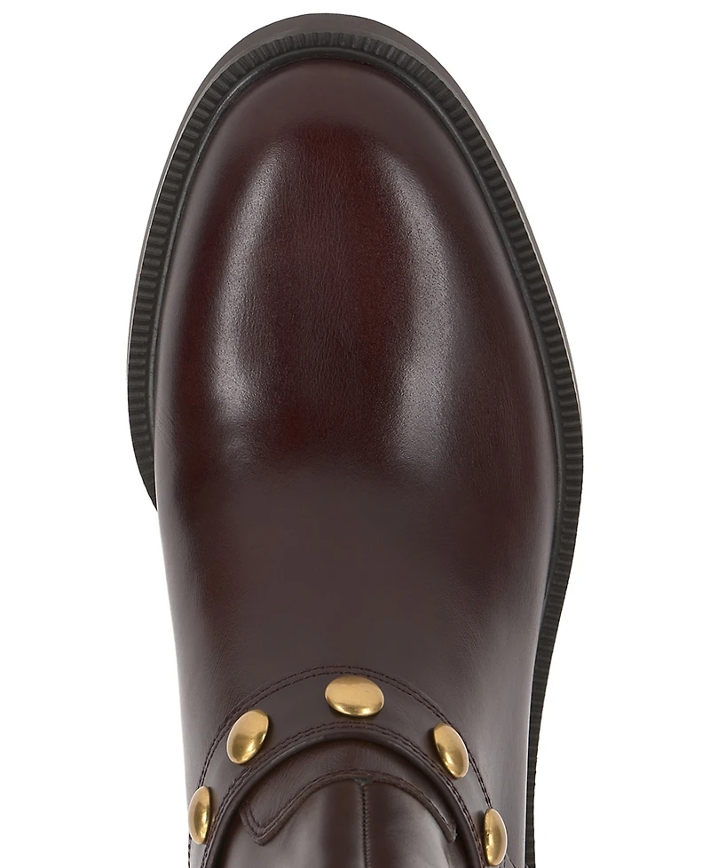 Vince Camuto Women's Amais Full Zip Closure Moto Booties