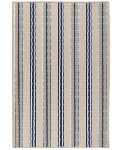 Dash and Albert Rugs by Annie Selke Nimes Ticking Machine Washable DA2059 2'x3' Area Rug
