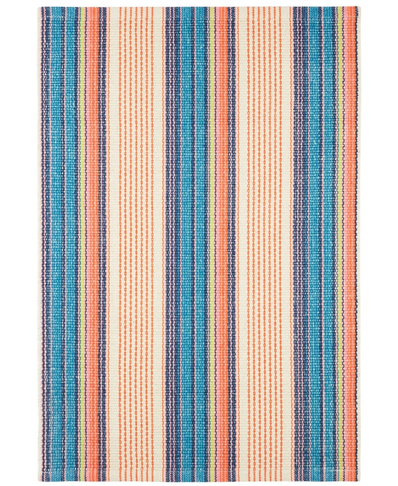 Dash and Albert Rugs by Annie Selke Sloane Stripe DA2028 8'x10' Area Rug