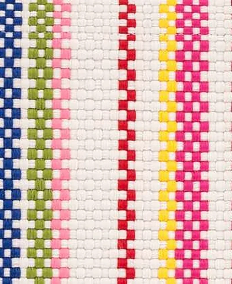 Dash and Albert Rugs by Annie Selke Summer Stripe Indoor/Outdoor DA1631 10'x14' Area Rug