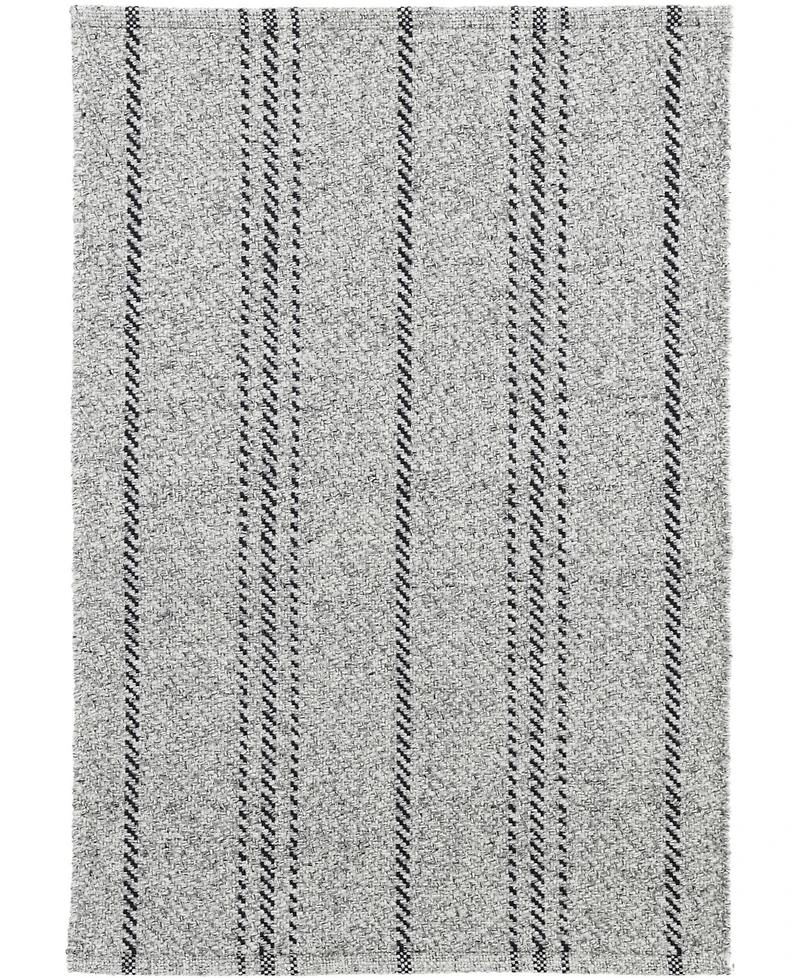 Dash and Albert Rugs by Annie Selke Melange Stripe Indoor/Outdoor DA1028 9'x12' Area Rug