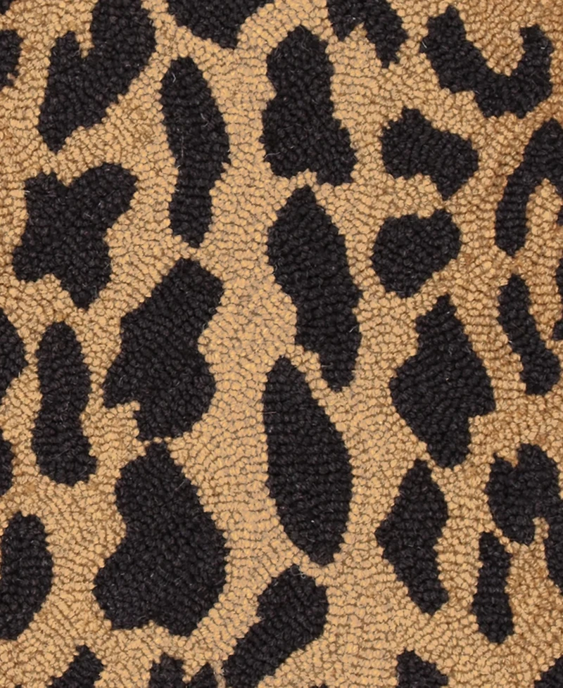 Dash and Albert Rugs by Annie Selke Leopard RDA372 2'6"x8' Runner Area Rug