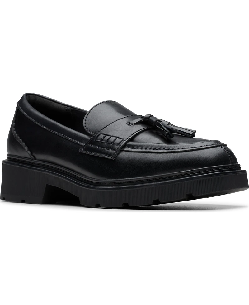 Clarks Women's Lauryl Tassel Slip-On Loafers