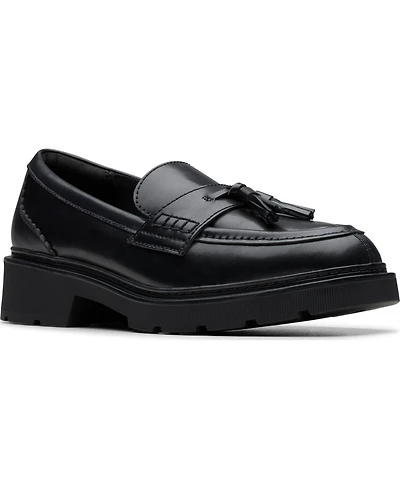 Clarks Women's Lauryl Tassel Slip-On Loafers