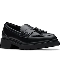 Clarks Women's Lauryl Tassel Slip-On Loafers