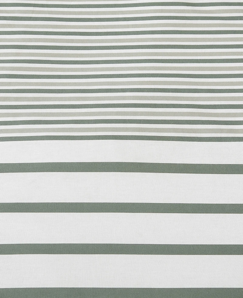 Eddie Bauer Cooper Stripe Cotton Reversible 2-Pc. Duvet Cover Set, Twin