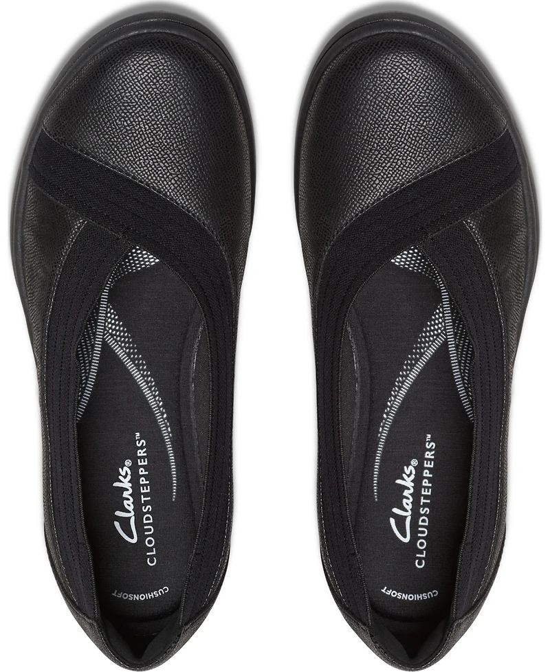 Clarks Women's Cloudsteppers Breeze Sky Air Slip On Shoes