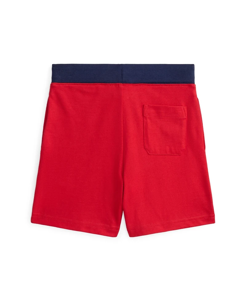 Polo Ralph Lauren Toddler and Little Boys Big Pony Cotton Jersey Shorts
