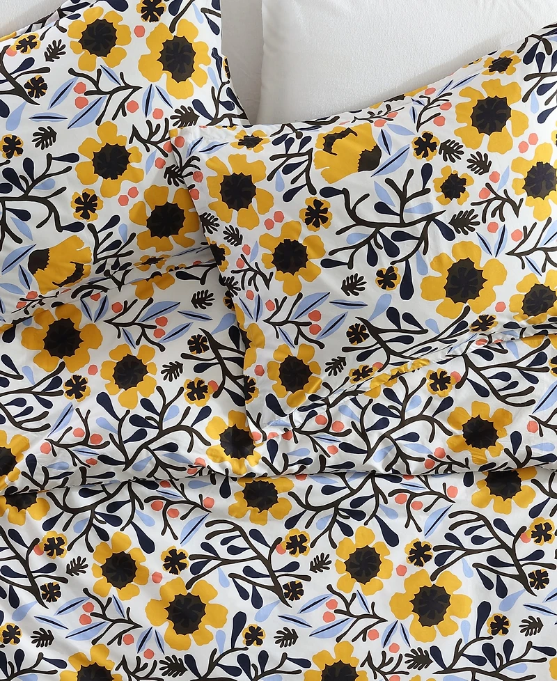 Marimekko Mykero Cotton Percale 3-Pc. Comforter Set