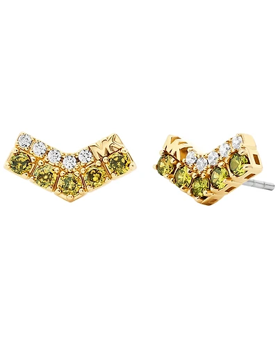 Michael Kors Gold-Tone Stud Earrings