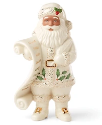 Lenox 2025 African American Santa with List Figurine