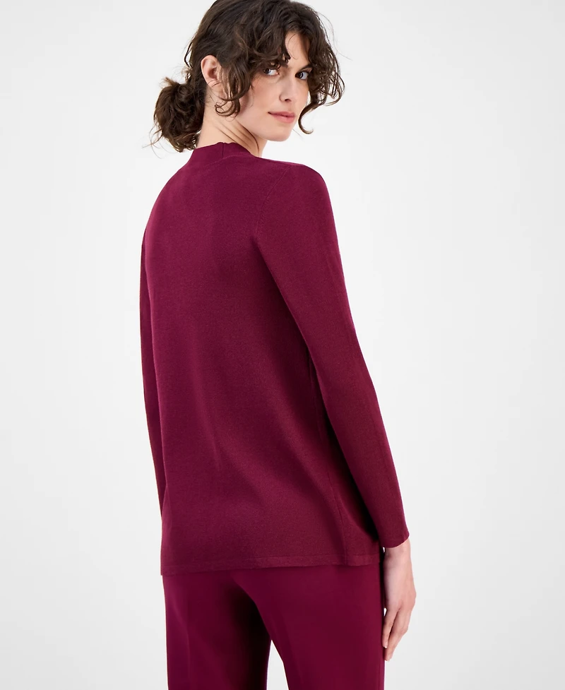 Anne Klein Petite Malibu Patch-Pocket Cardigan