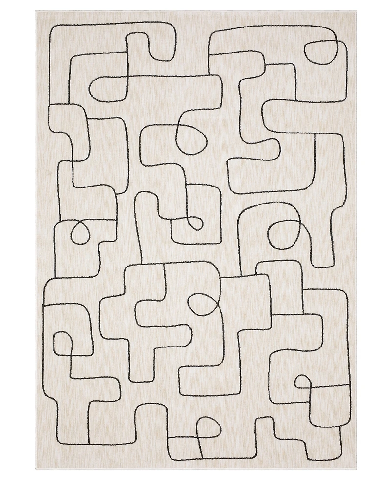 Oriental Weavers Hunter HNT06 6'7"x9'6" Area Rug