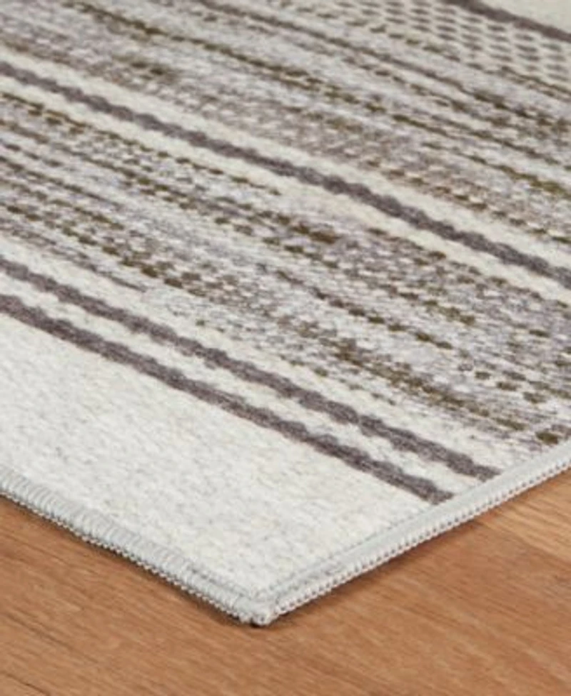 Dash Albert Rugs By Annie Selke Ellington Stripe Machine Washable Da2340 Rug Collection