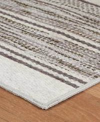Dash Albert Rugs By Annie Selke Ellington Stripe Machine Washable Da2340 Rug Collection