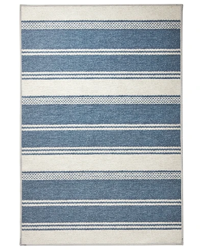 Dash and Albert Rugs by Annie Selke Bowman Stripe Machine Washable DA2337 2'6''x8' Runner Area Rug