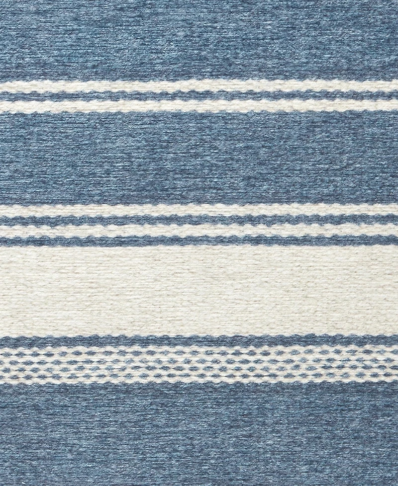 Dash and Albert Rugs by Annie Selke Bowman Stripe Machine Washable DA2337 4'x6' Area Rug
