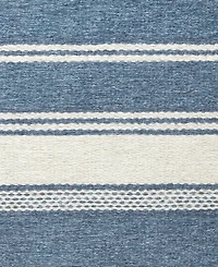 Dash and Albert Rugs by Annie Selke Bowman Stripe Machine Washable DA2337 4'x6' Area Rug