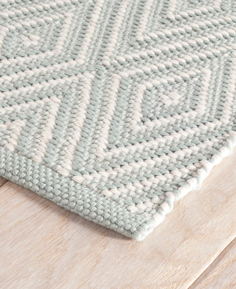 Dash and Albert Rugs by Annie Selke Diamond Indoor/Outdoor RDB163 8'x10' Area Rug