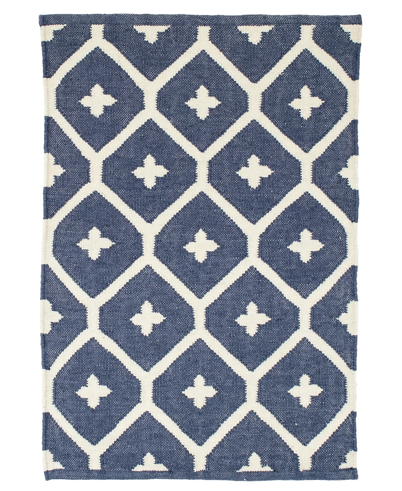 Dash and Albert Rugs by Annie Selke Elizabeth Indoor/Outdoor DA771 10'x14' Area Rug