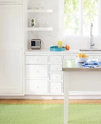 Dash and Albert Rugs by Annie Selke Diamond Indoor/Outdoor RDB100 2'6''x12' Runner Area Rug