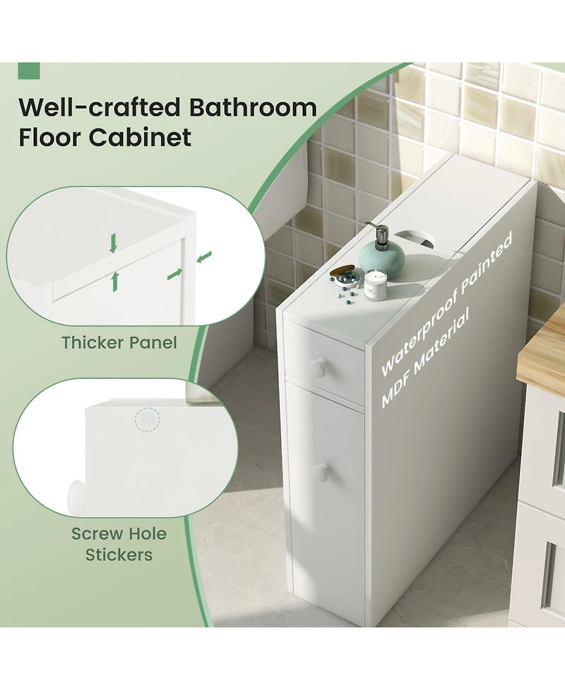Volenca Bathroom Cabinet Space Saver Storage Organizer