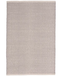 Dash and Albert Rugs by Annie Selke Herringbone Cotton RDA421 4'x6' Area Rug
