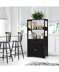 Volenca Bathroom Storage Cabinet with Drawer and Shelf Floor Cabinet