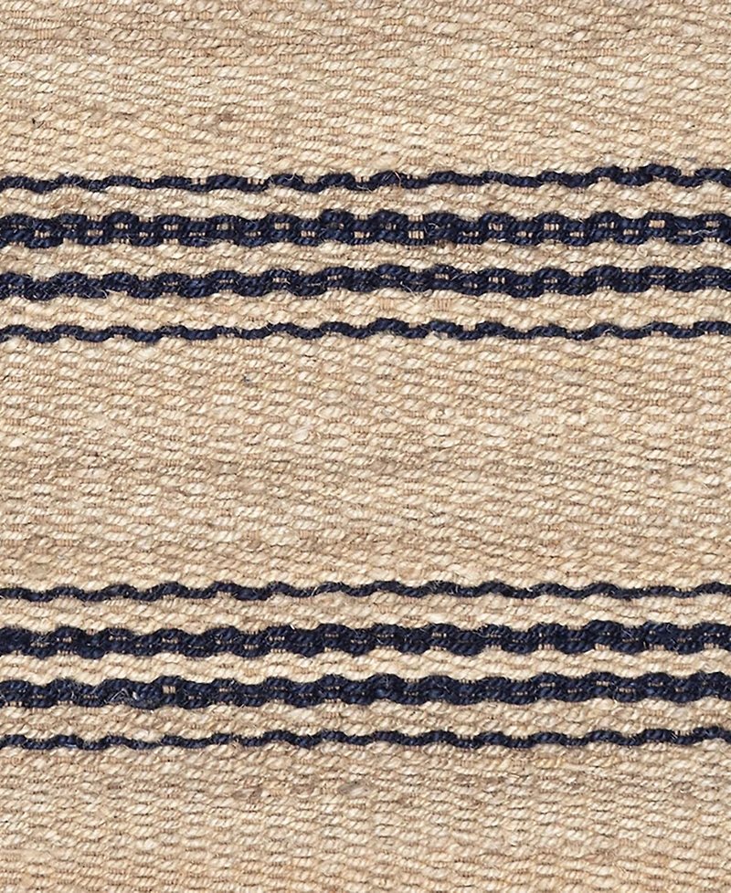 Dash and Albert Rugs by Annie Selke Jute Ticking RDA321 8'x10' Area Rug