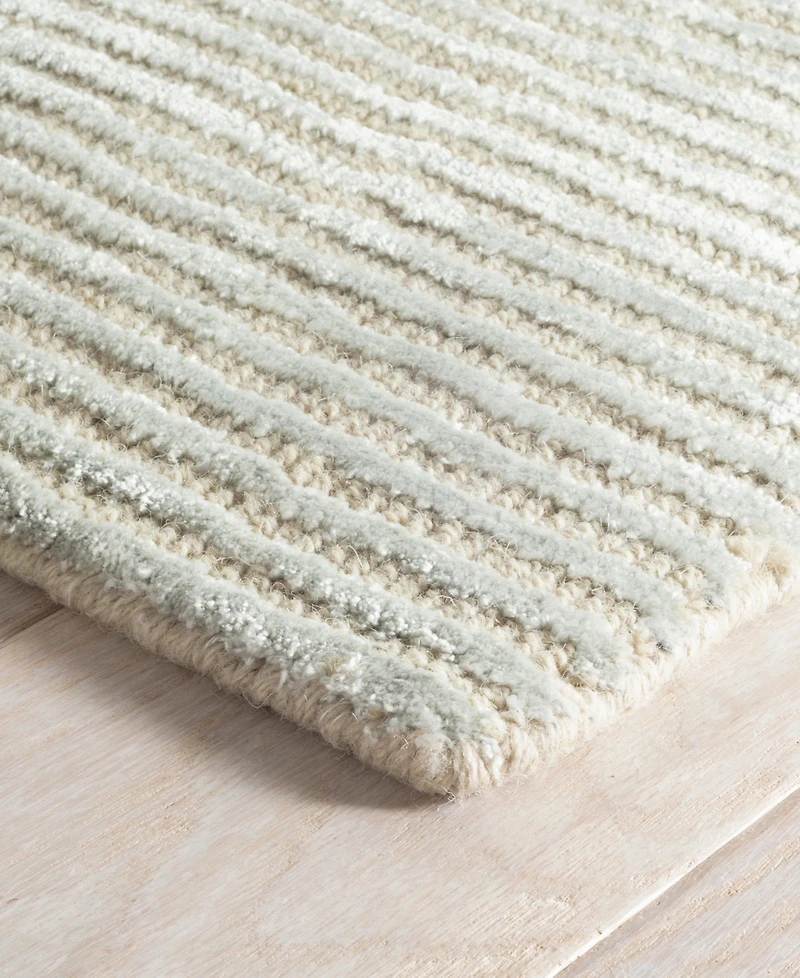 Dash and Albert Rugs by Annie Selke Cut Stripe RDA244 2'x3' Area Rug