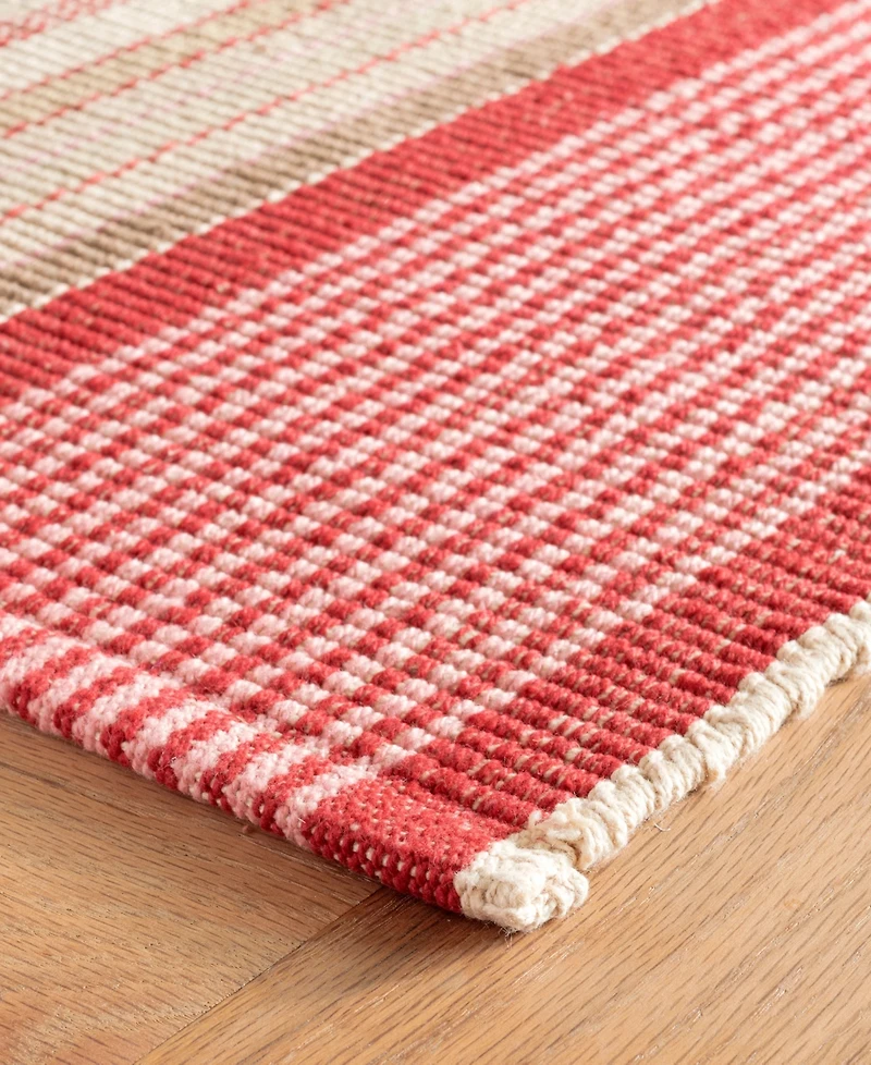 Dash and Albert Rugs by Annie Selke Framboise Prsfr 2'6''x8' Runner Area Rug